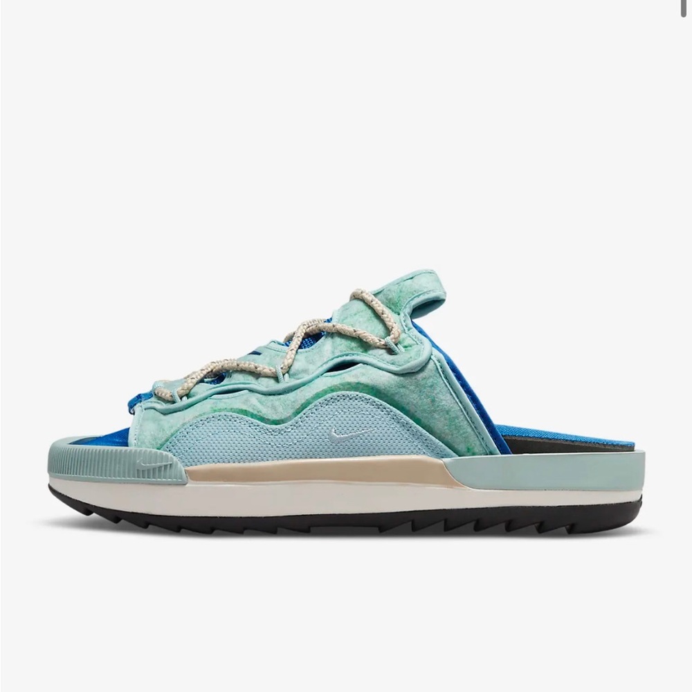 Nike Mens Offline 2.0 Mule Sandal Blue - Picture 3 of 13